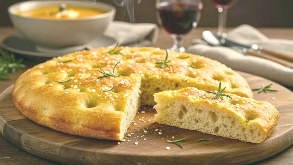 Moelleuse, parfumée, ultra conviviale : cette focaccia au romarin change tout dans vos soirées d’automne