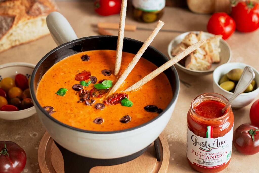 Une fondue d’inspiration italienne ultra gourmande : simple, fondante, et prête à impressionner vos invités