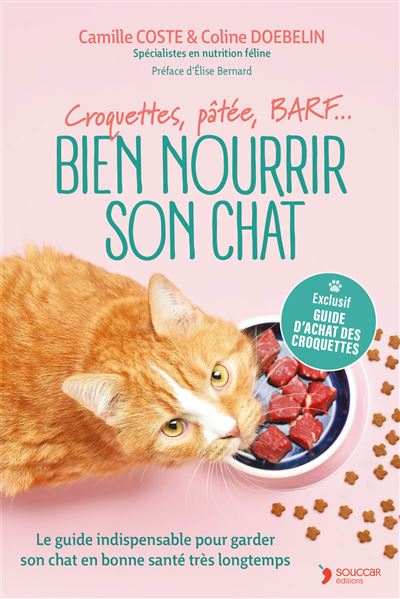 Livre "Bien nourrir son chat" aux éditions thierry Souccar