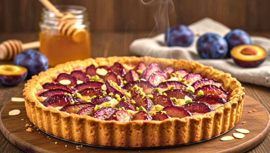 Voici la tarte aux prunes de saison qui fait craquer tout le monde : croûte dorée, fruits juteux et douceur d’amande