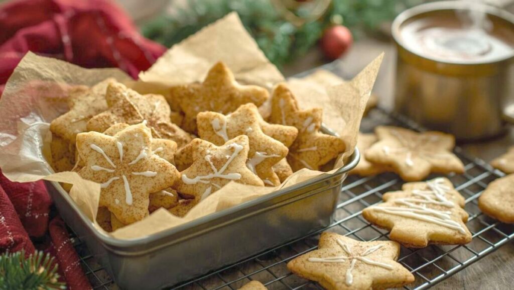 Ces biscuits aux épices et aux amandes se font en un clin d’œil… mais la magie de Noël opère à chaque bouchée