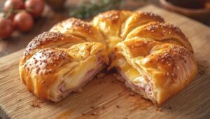 Le feuilleté jambon-fromage qui fait croustiller la table du réveillon sans vider le porte-monnaie