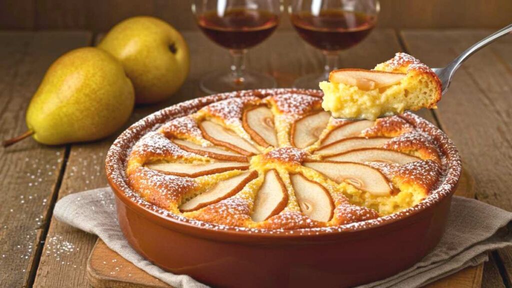Ce gargouilleau aux poires et au cognac a failli disparaître : un trésor du four qui renaît dans nos cuisines d’hiver