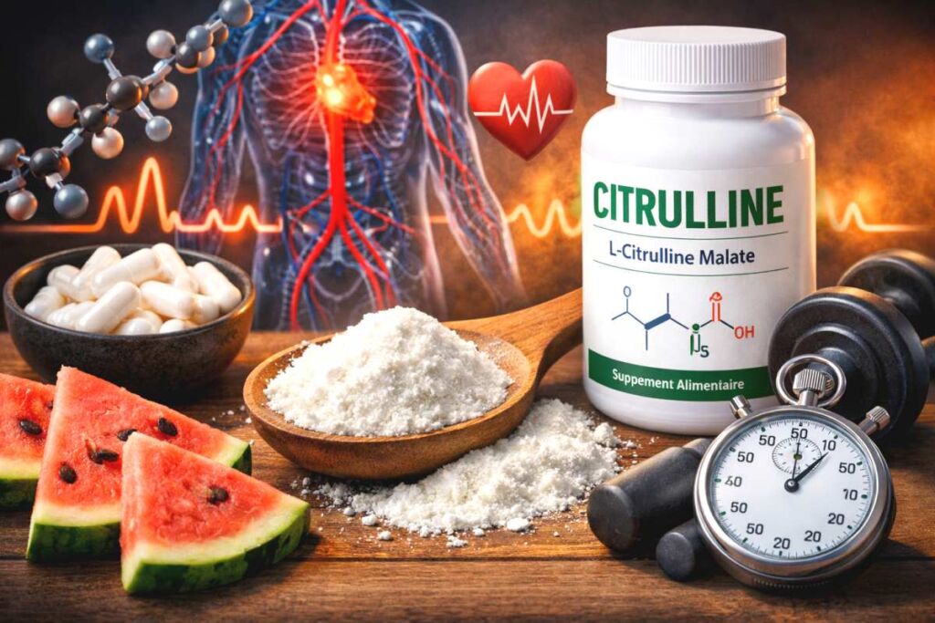 Citrulline : les bienfaits réels de cet acide aminé selon la science