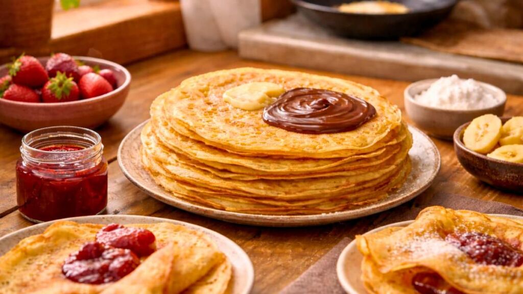 Crêpes maison fondantes et dorées : l’arme secrète des après-midis froids pour créer des souvenirs heureux