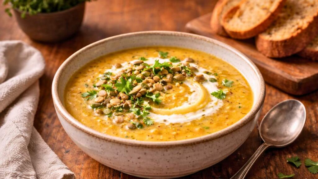 Elle ne contient ni crème, ni viande… et pourtant, cette soupe vous fera fondre de bonheur à chaque cuillère