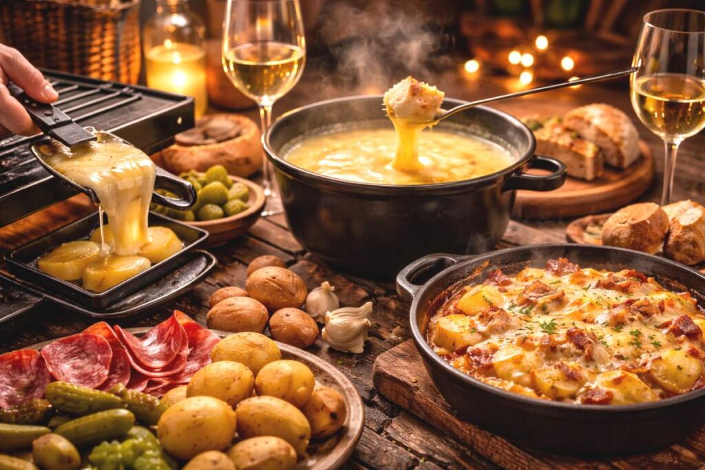 Tartiflette, raclette, fondue : comment bien digérer un plat au fromage