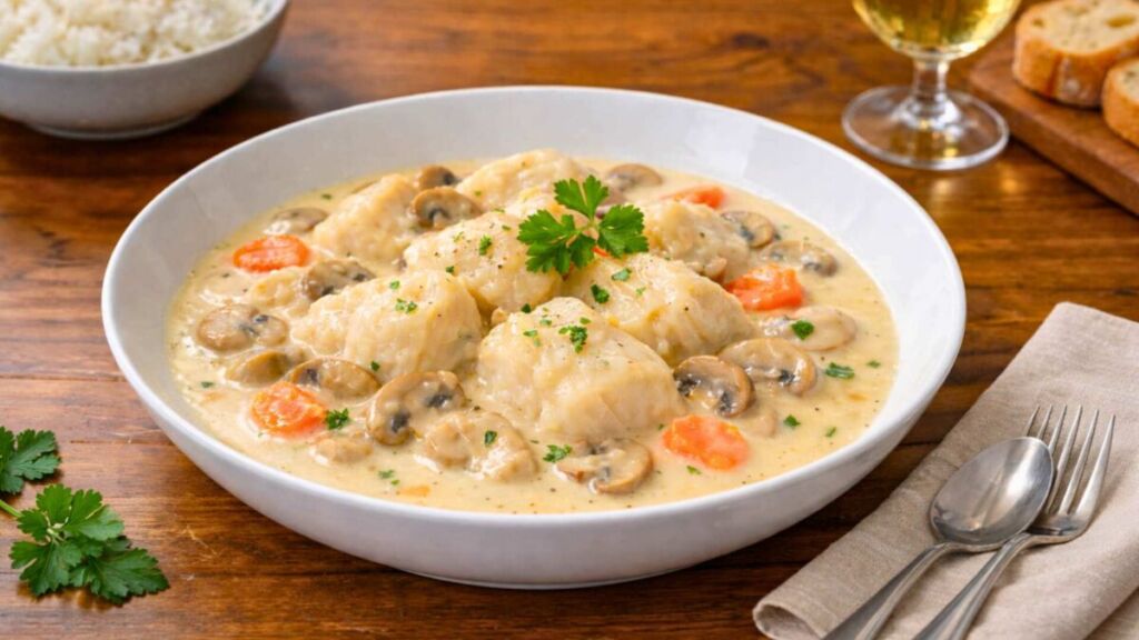 Blanquette de cabillaud fondante : la recette qui réconcilie cuisine rapide, goût authentique et plaisir partagé