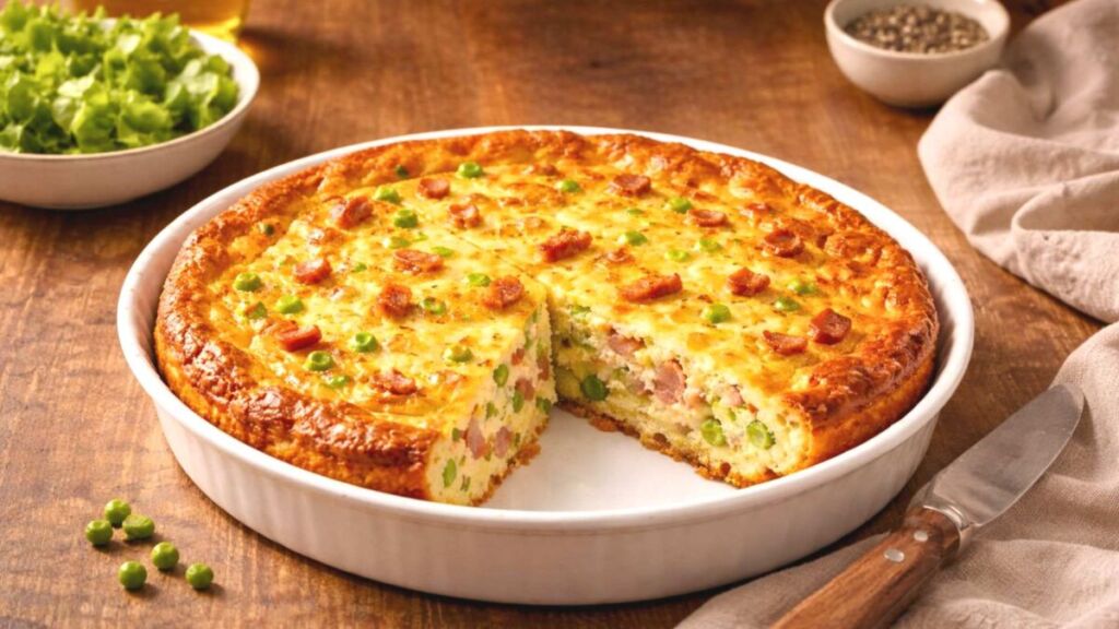 Discrète à première vue, cette quiche sans pâte fondante deviendra sûrement votre plat préféré de février