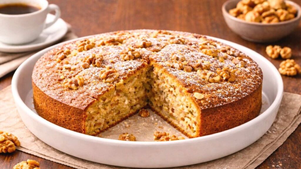 Le gâteau aux noix comme autrefois : moelleux, parfumé et terriblement addictif dès la première part