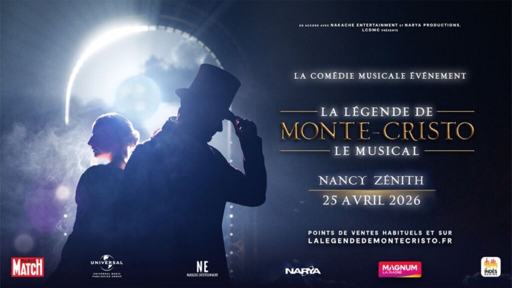 “La légende de Monte Cristo” en comédie musicale : une tournée pour rêver