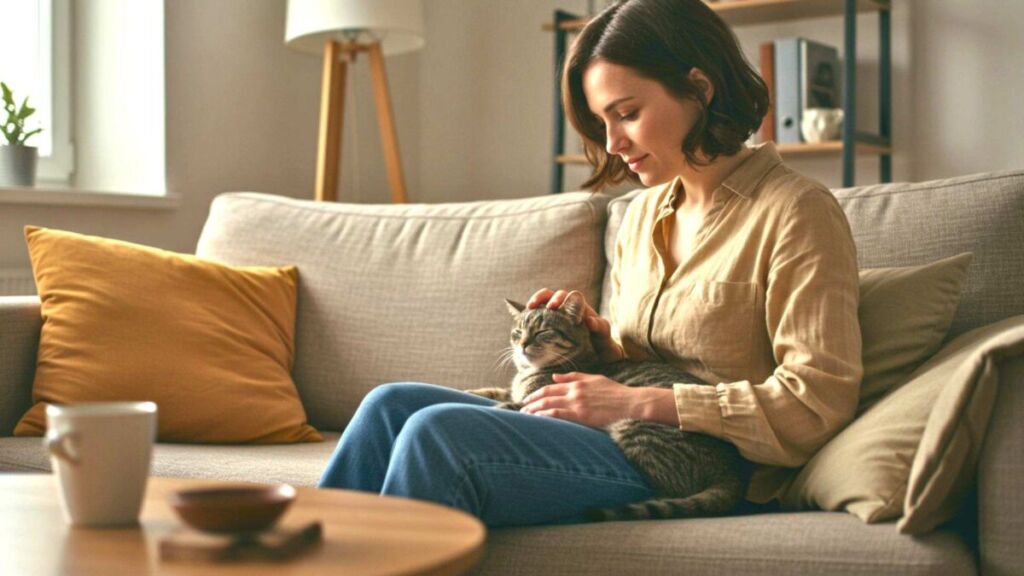 On le croit distant et indépendant, pourtant le chat pourrait bien être l’allié anti-stress le plus sous-estimé de notre époque