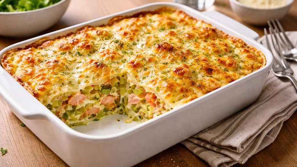 Oubliez la version classique : ces lasagnes aux poireaux et à la truite fumée créent la surprise dès la première bouchée