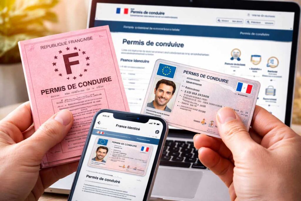 Permis de conduire : comment passer au format carte de crédit ou l’ajouter dans France Identité