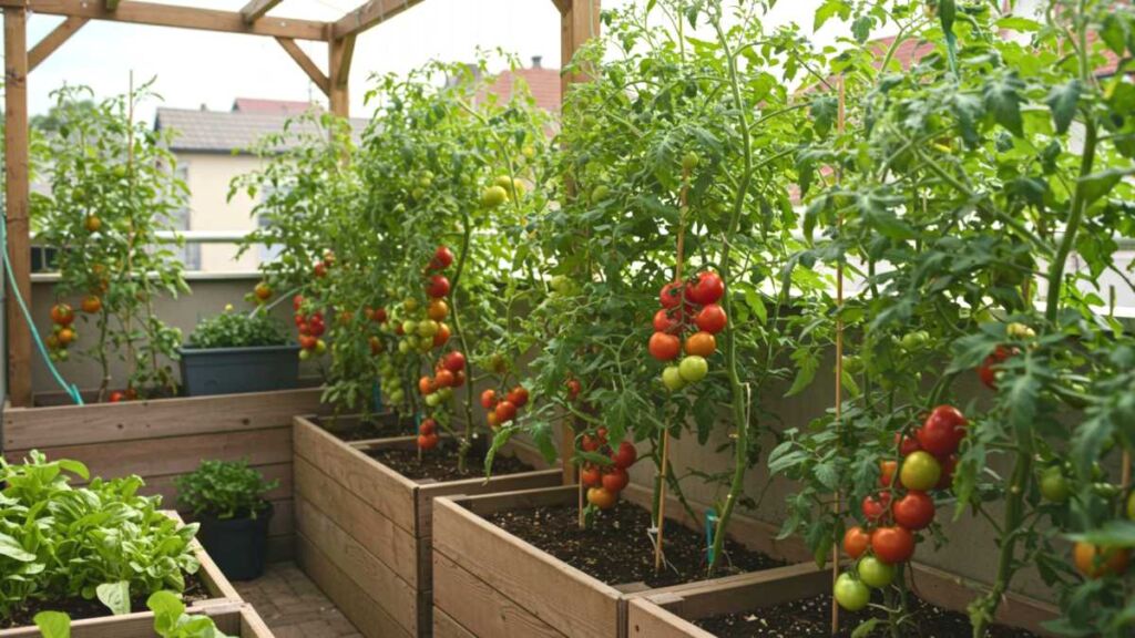 Vos tomates méritent mieux qu’un simple bâton : la méthode verticale qui séduit déjà les jardiniers malins