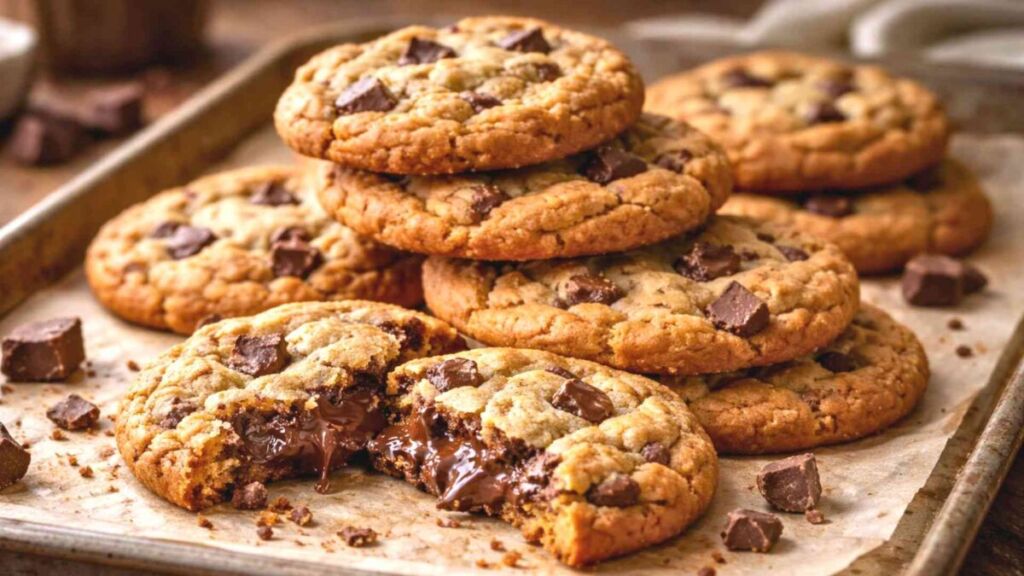 Ces cookies maison cachent un détail de préparation qui change tout : cœur fondant et bords croustillants impossibles à oublier
