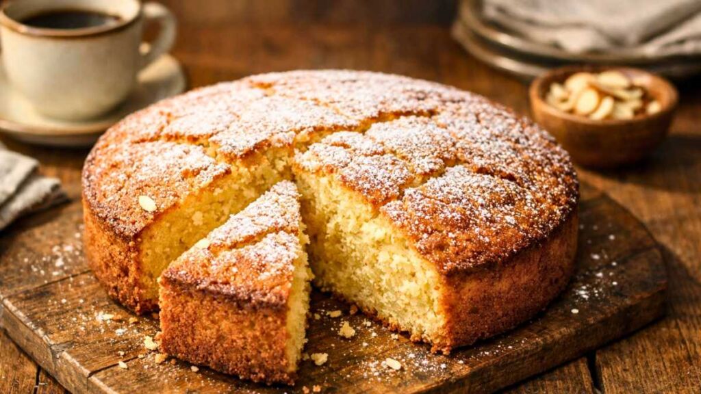 Il ne paie pas de mine, mais ce gâteau aux amandes va devenir le rituel le plus attendu de vos dimanches d’hiver