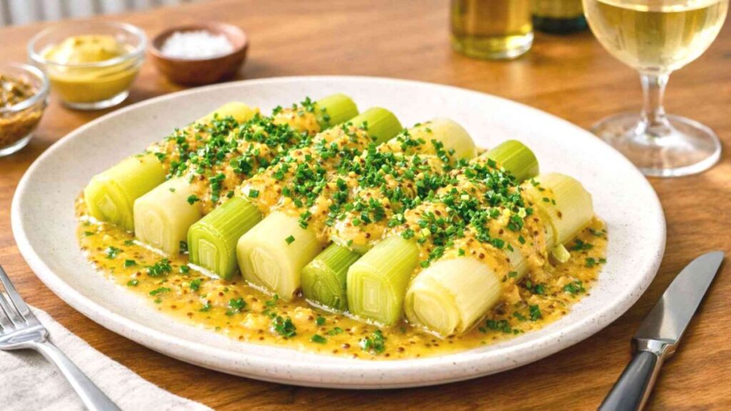 Les poireaux vinaigrette de Philippe Etchebest : sa technique simple change tout dans ce grand classique