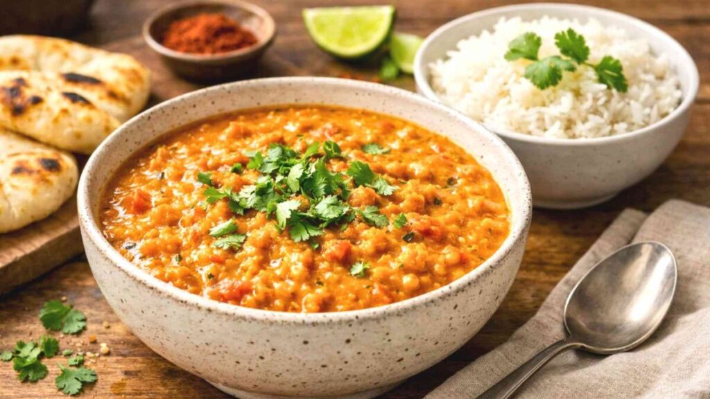 Prêt en moins de 40 minutes, ce dahl de lentilles ultra crémeux transforme un soir banal en moment gourmand