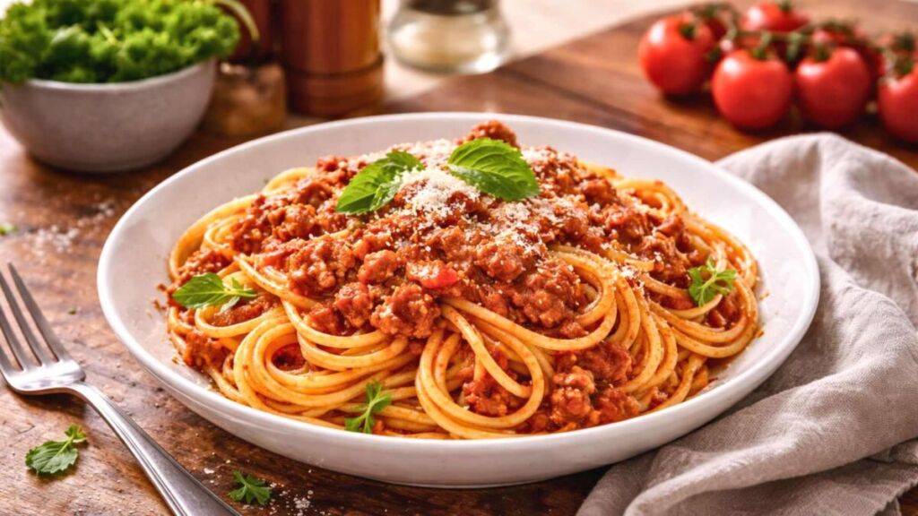 Spaghettis à la bolognaise : derrière cette recette basique se cache un plaisir réconfortant totalement addictif
