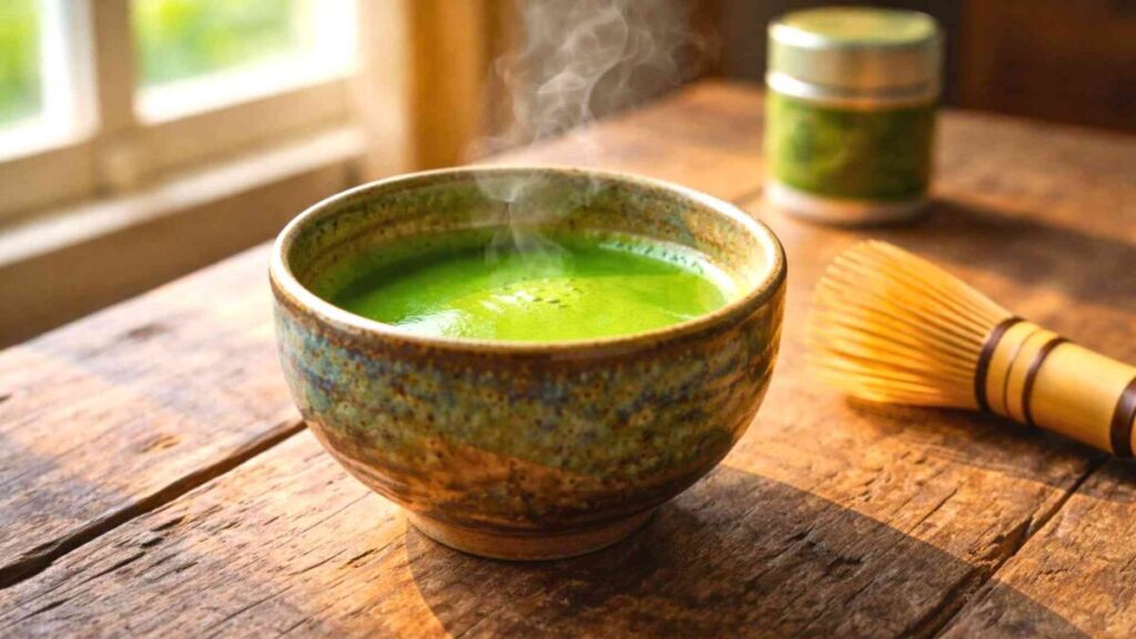 Ce geste simple avec le chasen suffit à transformer un matcha trop amer en une boisson soyeuse et parfaitement douce