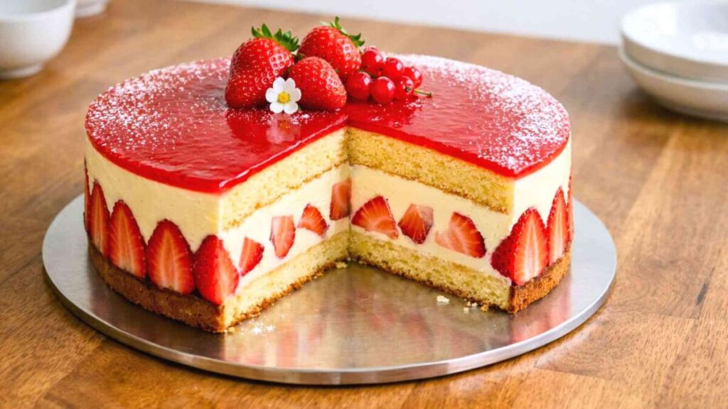 Fraisier de Pâques : le secret des chefs pour un montage net et des fraises qui ne détrempent jamais la crème