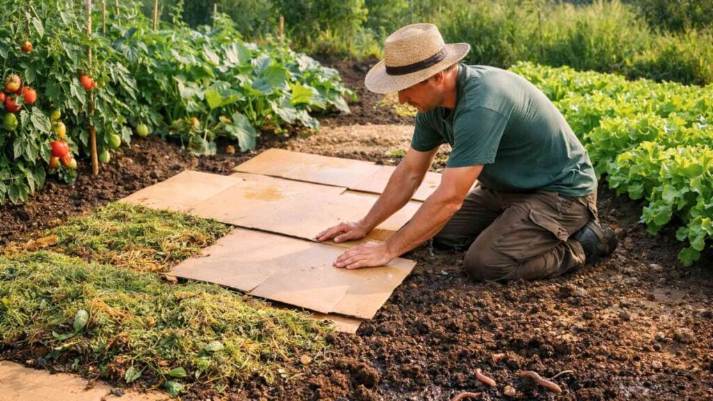 Le paillage en carton s’impose comme une technique économique pour enrichir le sol sans produits chimiques