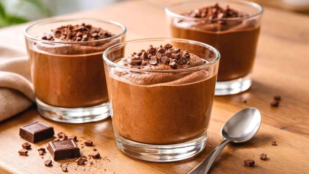 Mousse au chocolat à l’aquafaba : légère, intense et sans œufs, elle surprend même les amateurs de recettes classiques