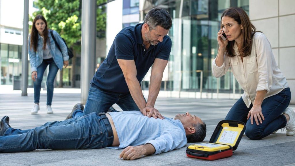 Arrêt cardiaque soudain : reconnaître les bons signes et agir dans les premières minutes peut vraiment sauver une vie