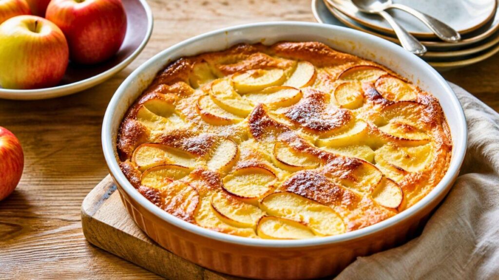 Avec ce clafoutis aux pommes maison, redécouvrez le plaisir d’un dessert simple, généreux et terriblement addictif
