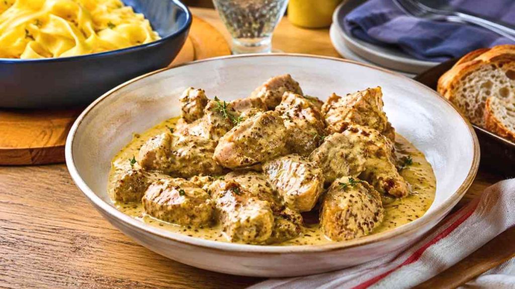 Ce sauté de porc à la crème et à la moutarde transforme cinq ingrédients du quotidien en repas vraiment gourmand