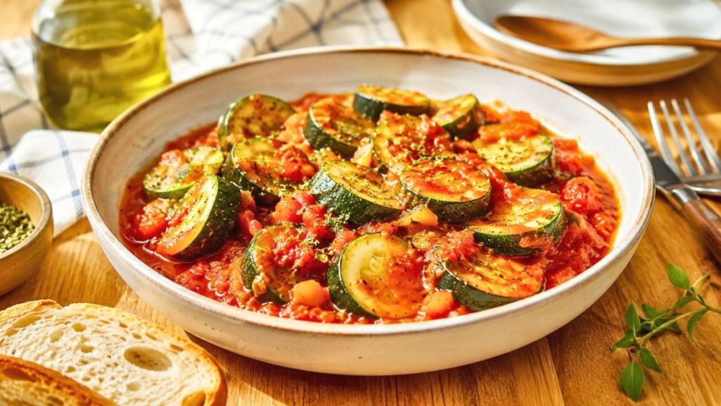 Entre gratin et poêlée, le yachni de courgettes impose une autre façon de cuisiner ce légume d’été en toute simplicité