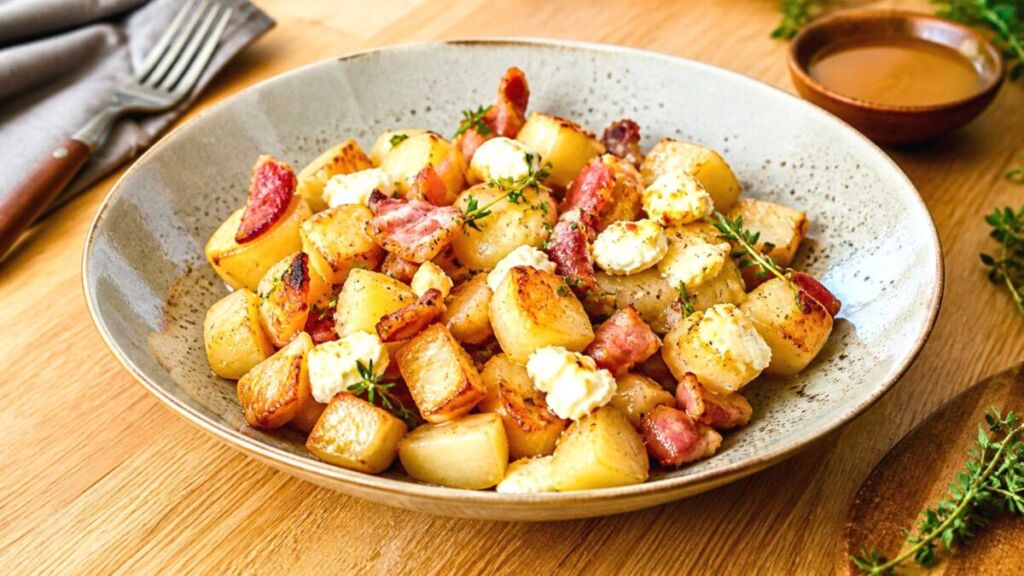 Poêlée de navets, chèvre, bacon et miel : comment savourer de la viande le soir avec un plat sain, complet et gourmand