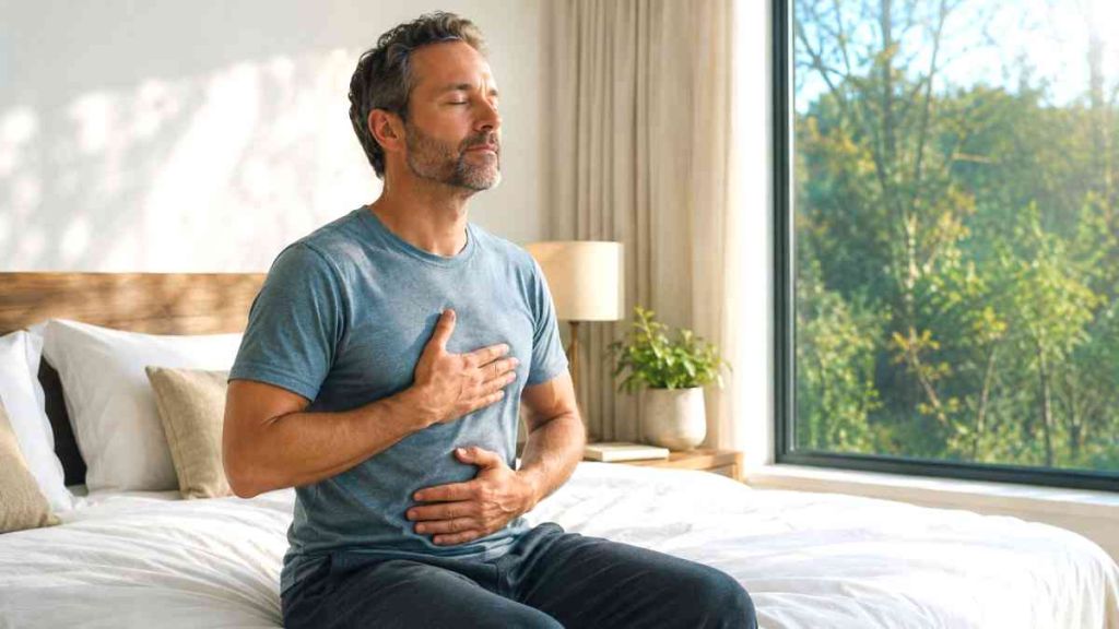 Respiration abdominale : la méthode simple recommandée par un urgentiste pour réduire le stress et protéger ses artères dès le réveil