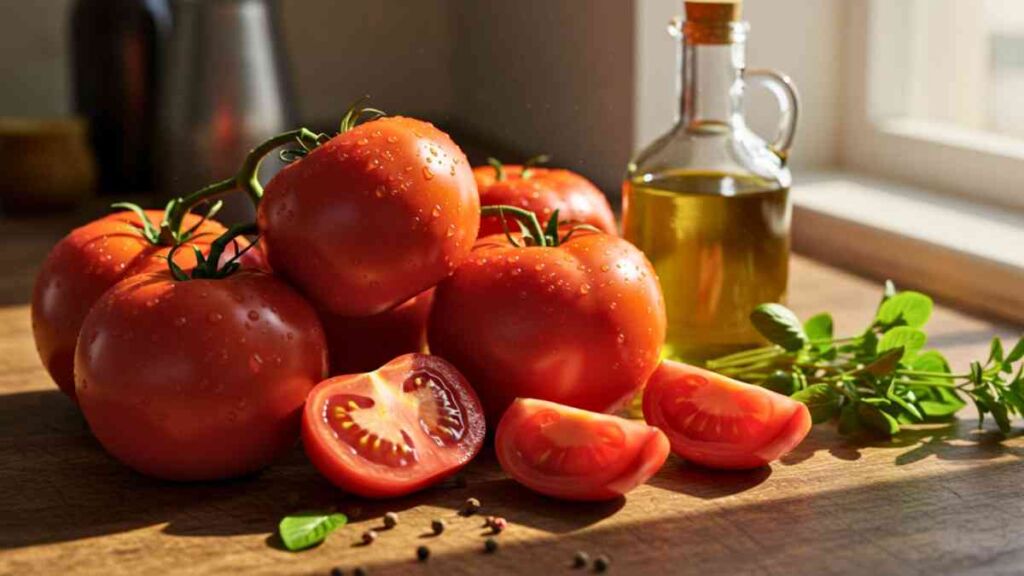 Riche en potassium et en lycopène, la tomate s’impose comme un allié naturel pour aider à réguler la tension artérielle