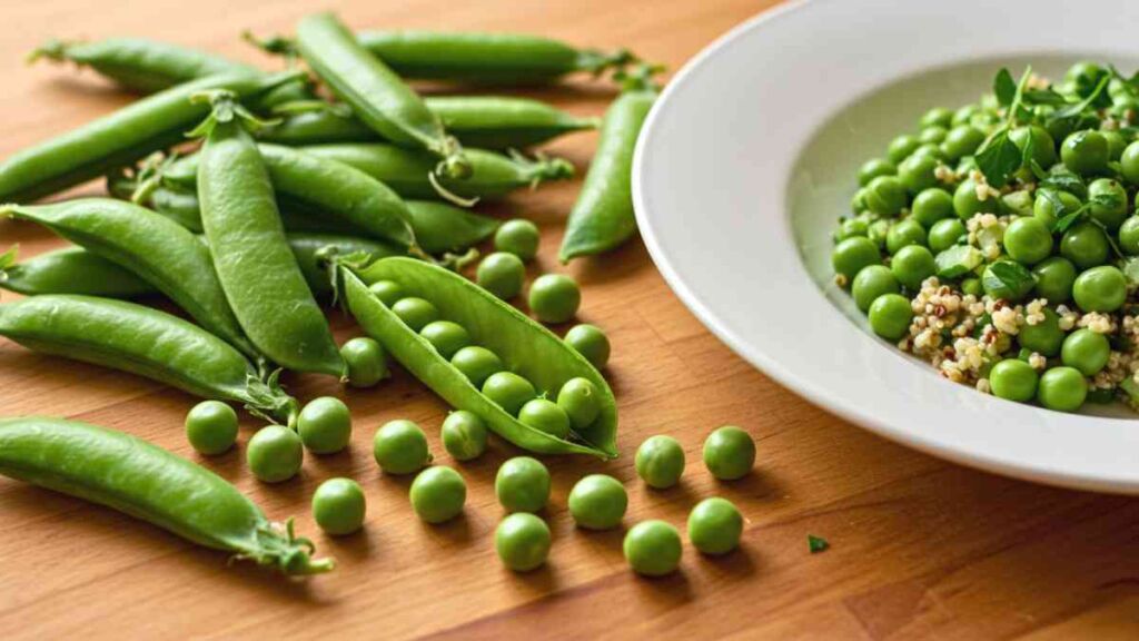 Riche en protéines et en fibres, le petit pois s’invite comme une alternative végétale intéressante dans vos repas de saison