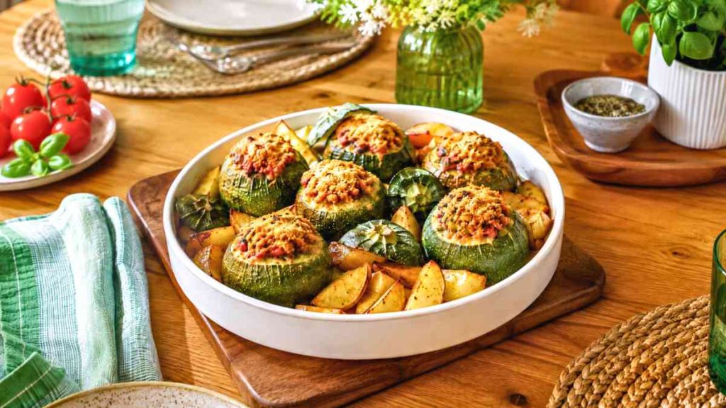 Les courgettes farcies de Cyril Lignac : le plat familial au four qui sent bon la cuisine généreuse et dorée