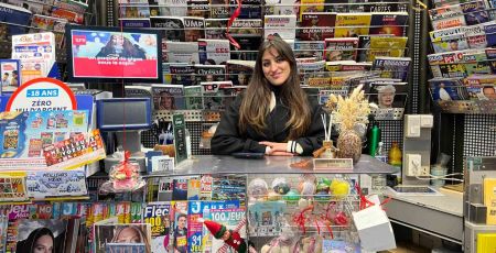 Valentina, 23 ans, a repris un kiosque à François Verdier (Toulouse)