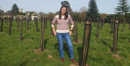 Déborah Corso, chercheuse à Bordeaux étudie la résistance des arbres à la sécheresse