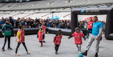 Du sport et des sourires pour 4000 enfants au Stade de France