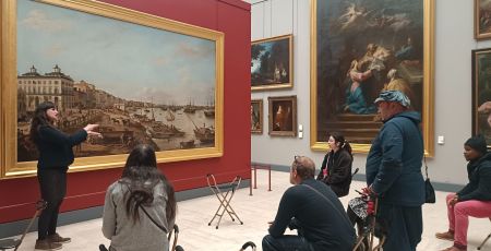 Des bénéoles de La Cloche ont visité gratuitement un musée