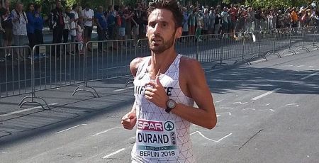 Le marathonien Yohan Durand