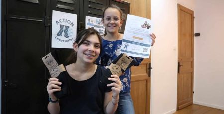 Johanna Doron / Action chaussettes