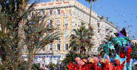 Une scène du Carnaval de Nice.