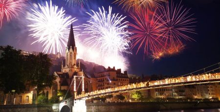 fête des lumières à Lyon