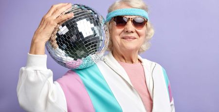 mamie en discothèque