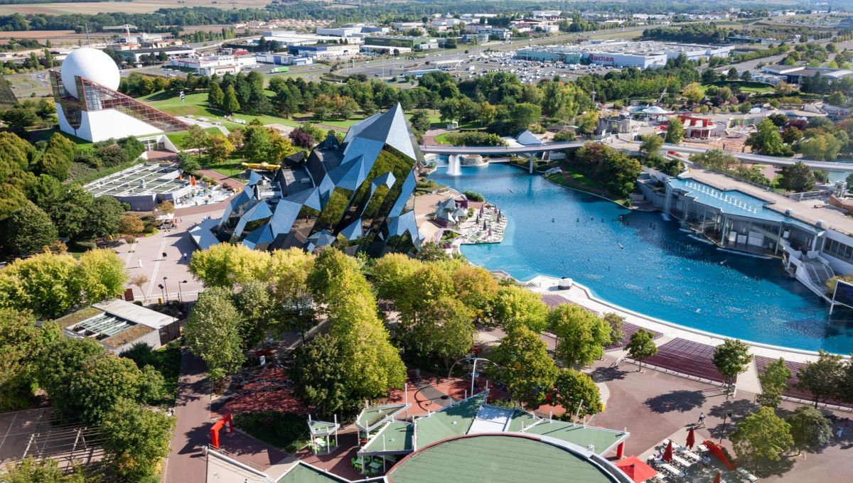 Le parc du Futuroscope.