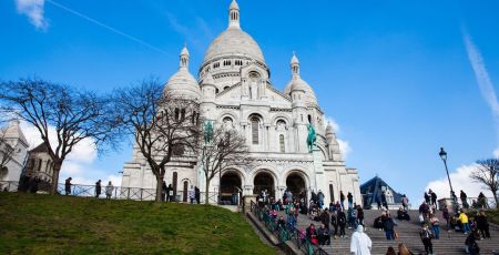 La basilique du Sacré-Coeur à Paris