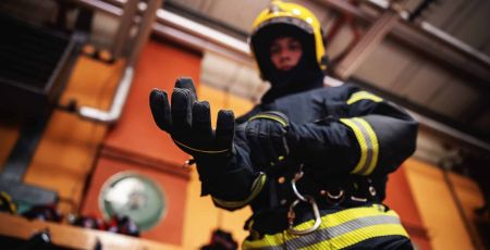 Rostaing gants pompiers
