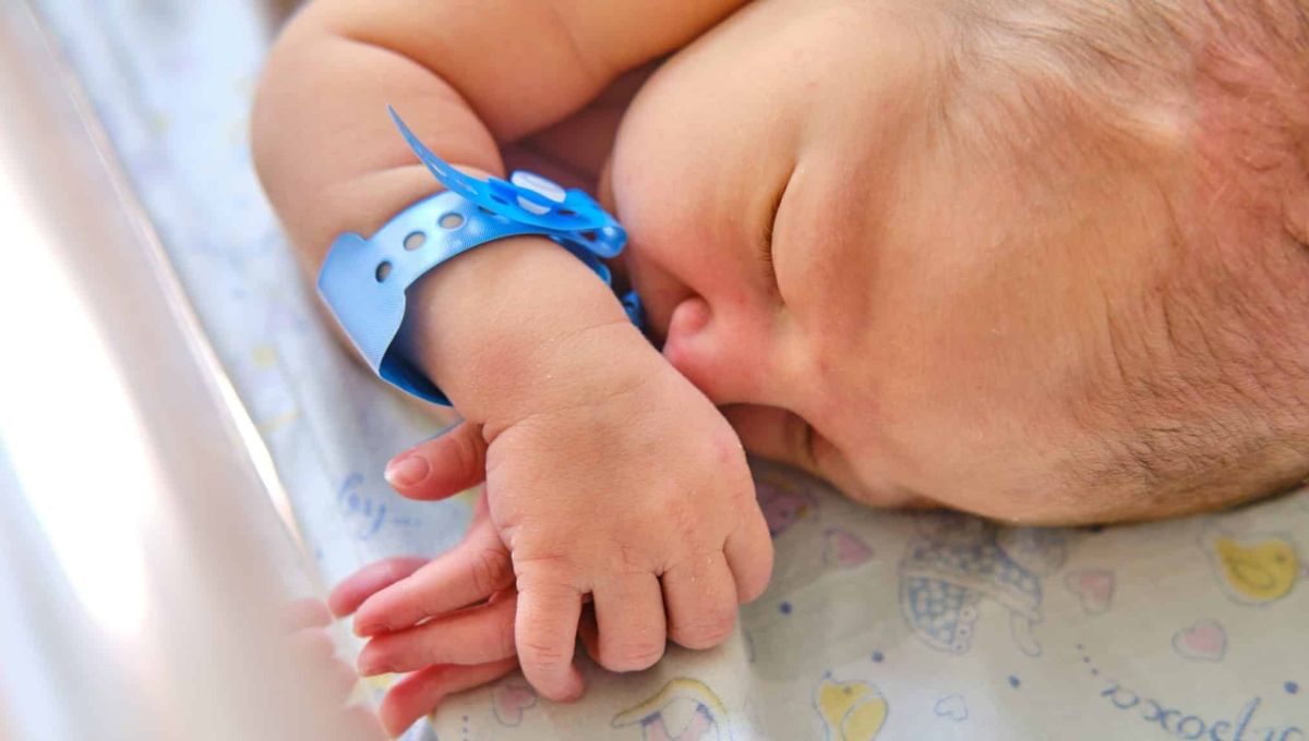 Un bébé qui vient de naître